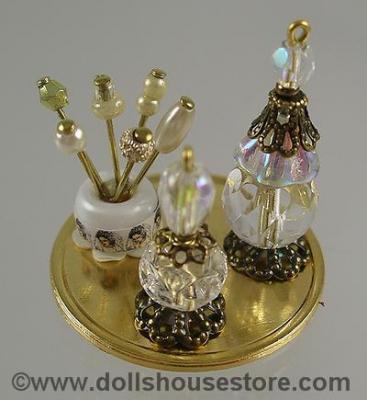 Individually Handcrafted Miniature Perfume Tray