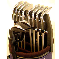 Unbranded Iron Rack - The Ultimate Golf Bag Organiser