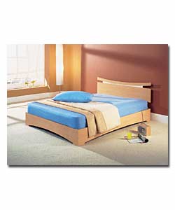 Japan Double Bedstead with Sprung Mattress