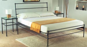 Jaybe- The Forge- 4ft 6 Double Metal Bedstead