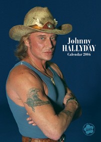 Johny Halliday 2006 calendar