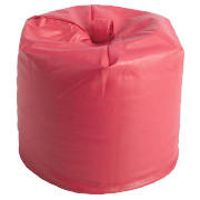 Unbranded Kids Faux Leather Pink Beanbag