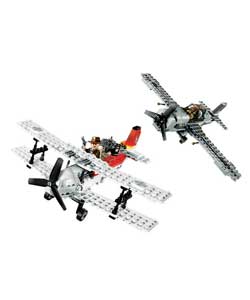 Unbranded Lego; Indiana Jones Fighter Plane Attack