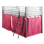 Unbranded Mika Metal Midsleeper With Cover Pink