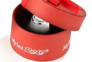 Do you love anyone enough to give them your last rolo? Sterling silver Rolo in presentation box.
