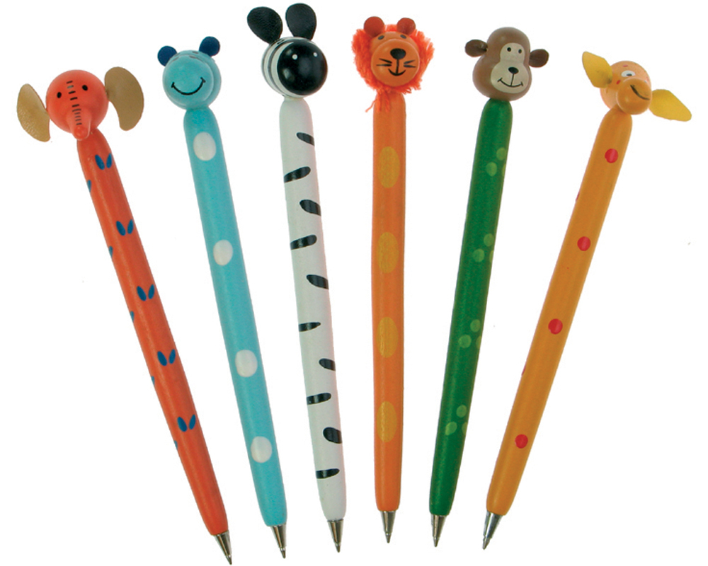 Unbranded Pack of 6 Wooden Animal Pens