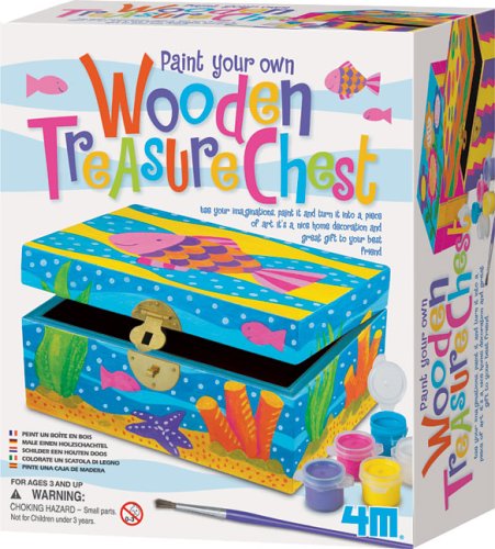Paint your Own Treasure Box- Great Gizmos