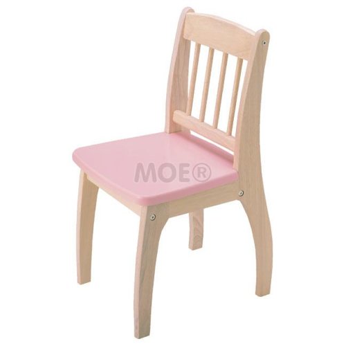 Pin Furniture - Wooden Junior Chair Pink- PINTOY