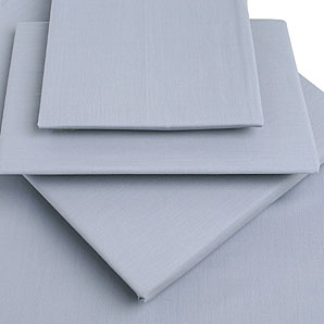 Polycotton Fitted Sheet- Double- China Blue