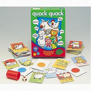 Not for a quiet household - Plenty of noisy "oinks" and "baas" in this colour memory game. Roll the