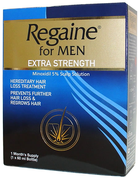 Regaine Extra Strength For Men (Minoxidil) 60ml.  Regaine Extra Strength for Men is the highest-stre