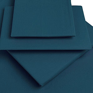 Rock Cotton Fitted Sheet- Midnight Blue- Super Kingsize