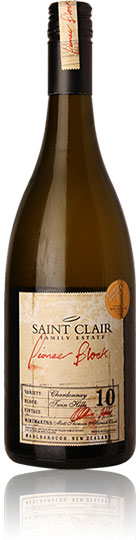 Unbranded Saint Clair Pioneer Block Chardonnay 2009,