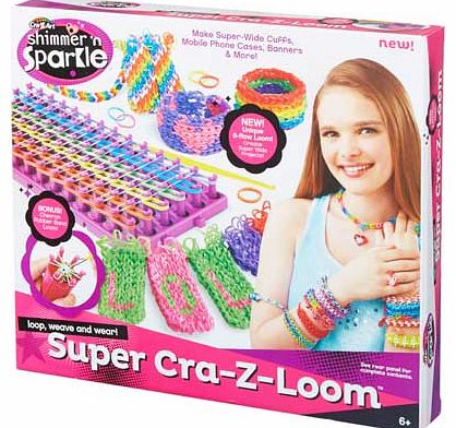 CRA-Z-ART  Shimmer and Sparkle Super Cra-Z-Loom