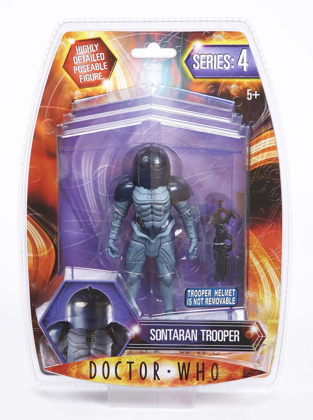 Unbranded Sontaran Trooper Solids - Dr Who Action Figs 4