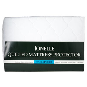 Waterproof Quilted Mattress Protector- Double