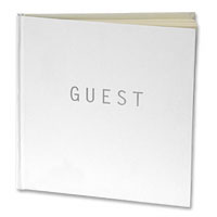 120 blank pages for your guests to fill.  W22 x H1.5cm