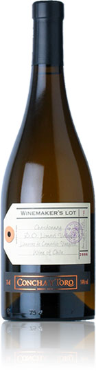 Unbranded Winemakerand#39;s Lot Chardonnay 2007 Concha y Toro, Llanuras de Camarico Vineyard, Limari Valley (7