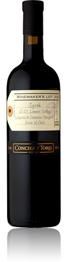 Unbranded Winemakers Lot Syrah 2007 and#39;Quinta de Maipo Lot 402and39; 2006, Maipo Valley, Concha y Toro (7