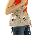 Womens Plaited Handle Bag