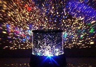 Uping Innoo Tech**LED Night Light Projector Lamp With Colorful Sky Star Scene, Bed Side Lamp With USB Cable