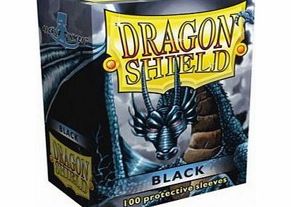 Dragon Shield 100 Deck Protectors in Box - Highest Quality Sleeves for Trading Cards - BLACK