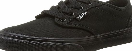 Vans Atwood Unisex Kids Low-Top Sneakers - Black, 3 UK