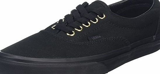 Vans Era, Unisex Adults Low-Top Sneakers, Black (gold Mono), 8 UK (42 EU)
