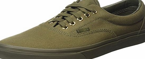 Vans Era, Unisex Adults Low-Top Sneakers, Green (Gold Mono ivy green), 9 UK