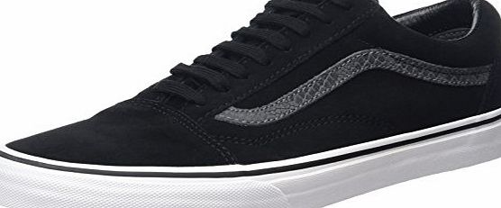 Vans Unisex Adults Old Skool Low-Top Sneakers, Black (Reptile Black/Tornado), 10 UK