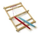 Vectis Promotions Large Traditional wooden weaving loom set
