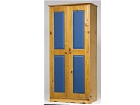 Verona Design Ltd Verona 2 Door Wardrobe Blue