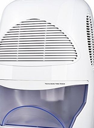 VicTsing 2L Water Tank Semiconductor Air Dehumidifier Air Dryer Touch-screen Multi-mode Whisper-quiet Air Purification with Large Dehumidification for Wardrobe, Study, Bathroom, Kitchen, Car, Basement