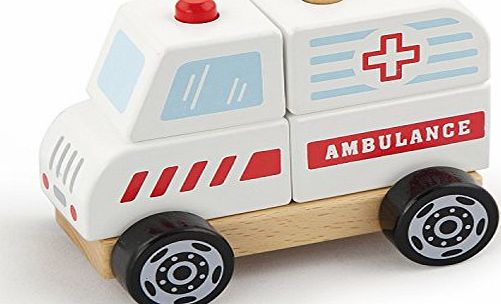 Viga Wooden Stacking Ambulance