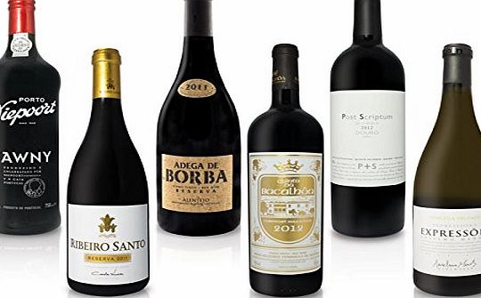 Vinha.co.uk Portuguese Wine Selection Pack Portugal (Case Of 6)