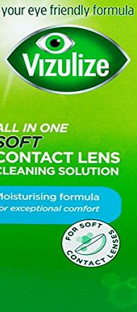 Vizulize All in One for soft lenses Contact Lens Cleaning Solution 360ml