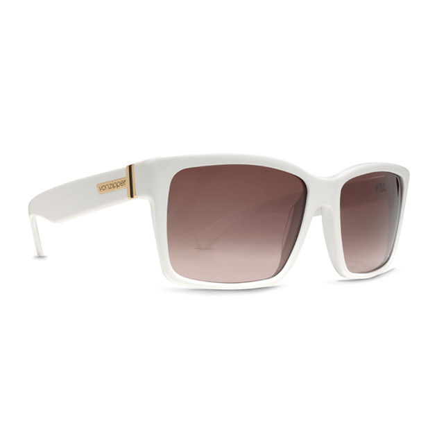 Von Zipper Mens Von Zipper Elmore Sunglasses - White/Brown