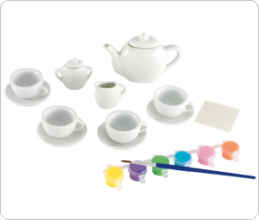 VTech Paint Your Own Tea Set