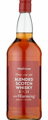 Waitrose 3-year-old Blended Scotch Whisky 1 Litre