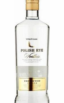 Waitrose Cellar Waitrose Rye Vodka