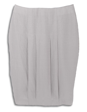 Wall Luxury Essentials Front Pleat Skirt