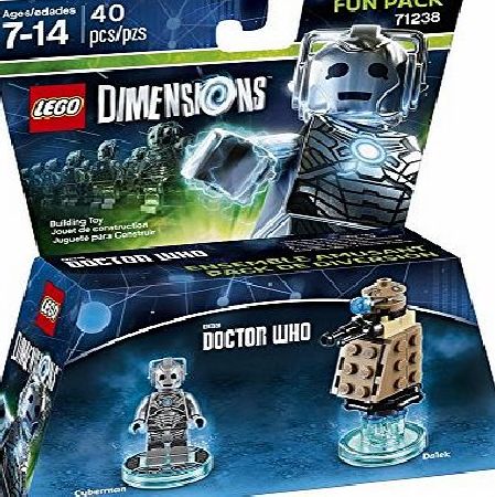 Warner Bros. Interactive Entertainment LEGO Dimensions, Doctor Who, Cyberman and Dalek Fun Pack