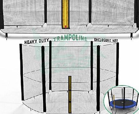 We R Sports 6ft, 8ft, 10ft, 12ft, 14ft, 16ft 6FT Replacement Trampoline Safety Net Enclosure Surround (12FT)