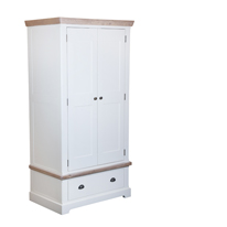 Wilkinson Furniture Honister Oak Top 2 Door 1 Drawer Wardrobe