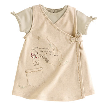 Winnie The Pooh Pinafore and Bodysuit Set