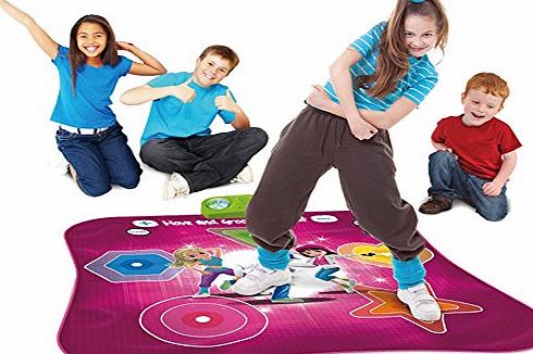 Wishtime Move and Groove Electronic Musical Playmat Toy Instrument Dance Mat with CD/MP3 Plug In for Kids