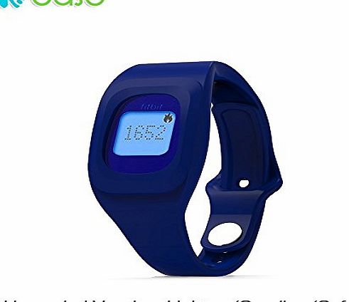 WoCase ZipBand Fitbit ZIP Accessory Wristband Bracelet Collection (Navy Blue ,One size, fits most wrist,2016 Lastest Version, Secured, Lost Proof) for Fitbit ZIP Activity and Sleep Tracker (Turn Your