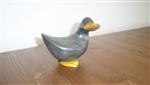 wooden Baby Ducks: approx. height - 10cm - White glaze