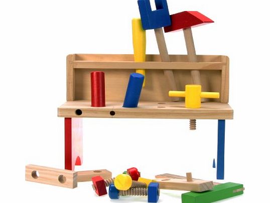 Wooden Toys Wooden Work Bench (Small)