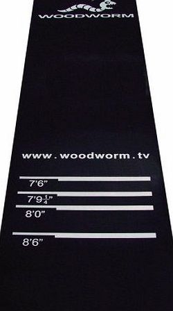 Woodworm Durable Rubber Darts Mat